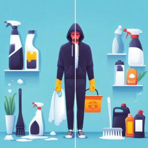 Diferenças entre Produtos de Limpeza Comerciais e Domésticos