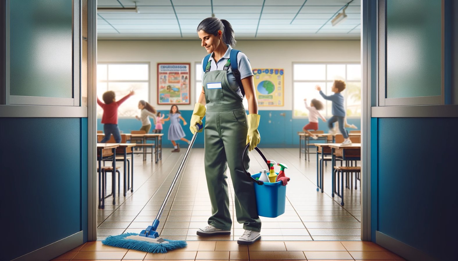Produtos de limpeza para escolas 1