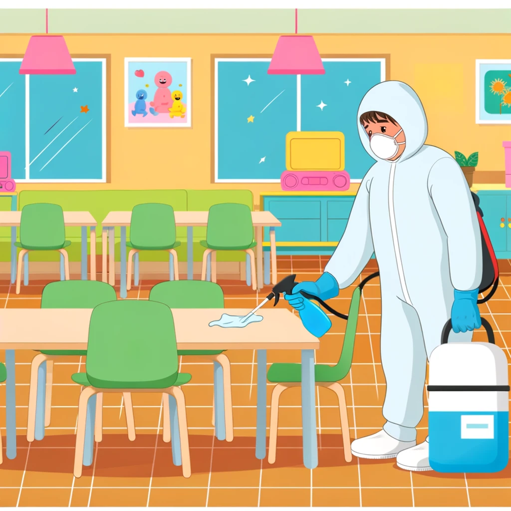 Cronograma de limpeza de creche e ambiente escolar infantil 5